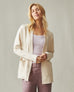 Women's French Terry Cardigan - Cotton